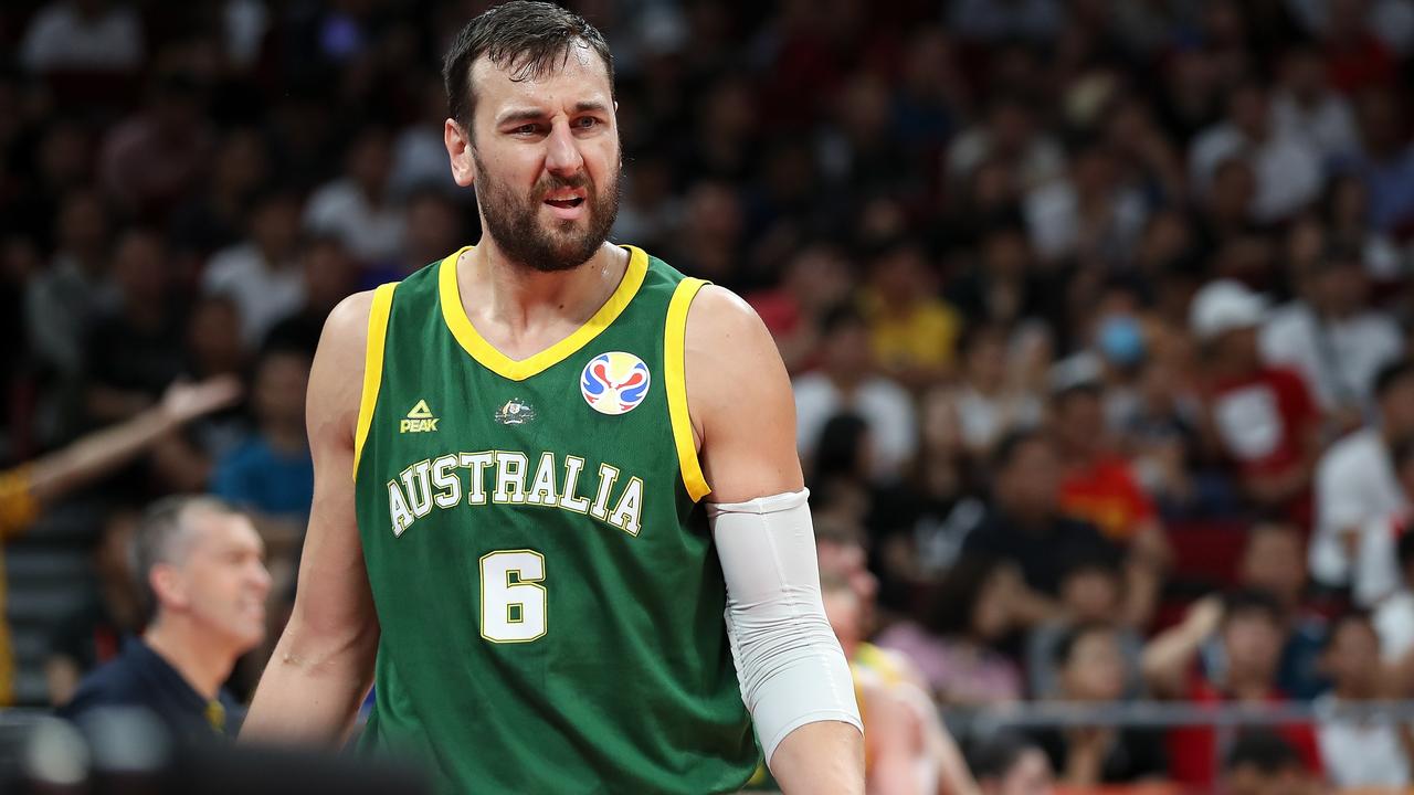 Andrew Bogut erupted at FIBA after the game.
