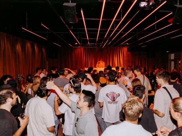 The opening night of the Abercrombie Hotel in Sydney. Picture: Maria Boyadgis