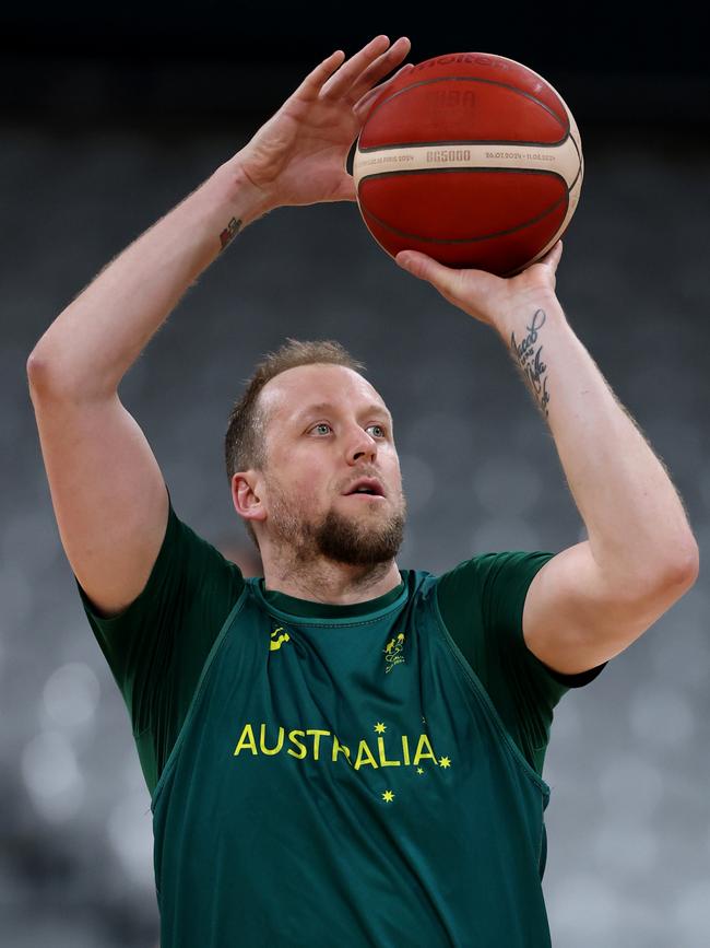 It’s understood that Joe Ingles’ selection was under pressure. Picture: Gregory Shamus/Getty Images