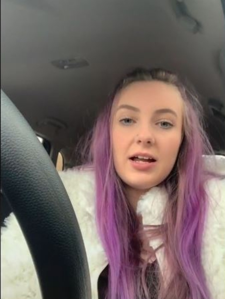 People on TikTok told her she was doing it wrong. Picture: TikTok/emmy66991799