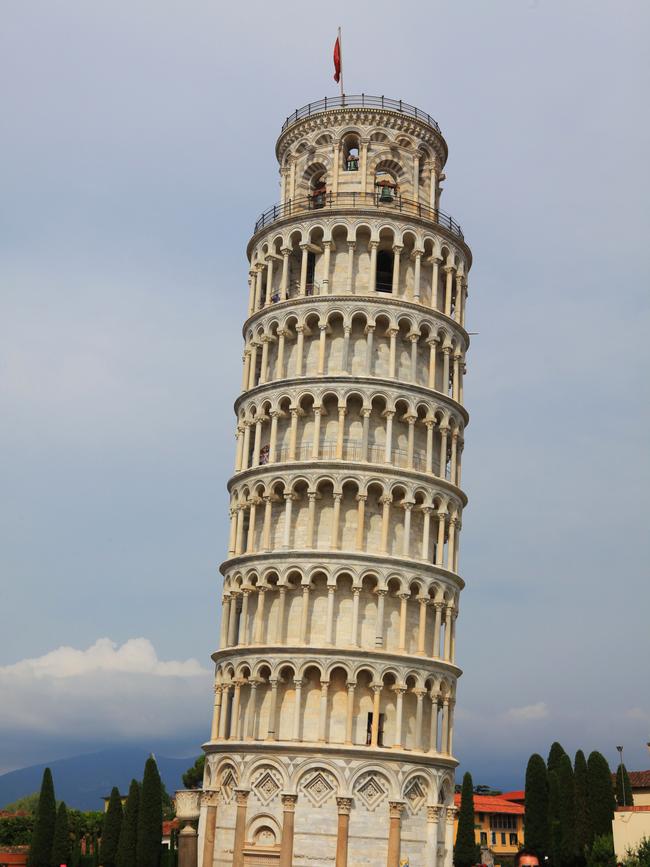 version of the Leaning Tower of Pisa.