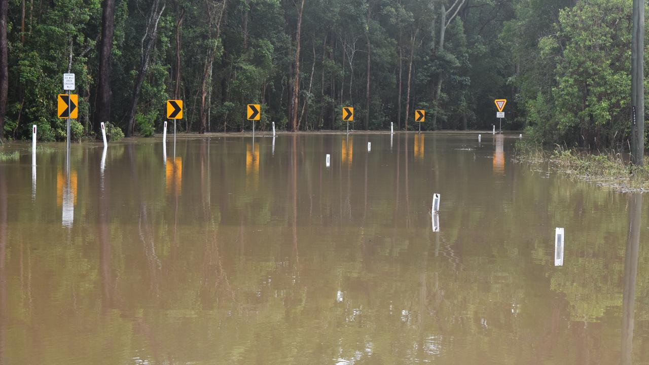 Result of the heavy rainfall in Pomona overnight. Picture: Eddie Franklin