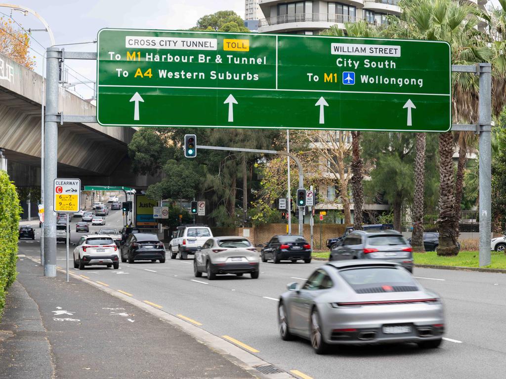 The extra cash collected will go towards the government’s $60 toll cap. Picture: NewsWire / Monique Harmer