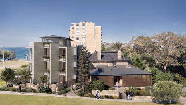 Ballamac house, Coogee, Northern Headland, NSW.