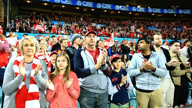 Fans are the real winners when a cross-town rivalry is born. Picture: Mark Evans
