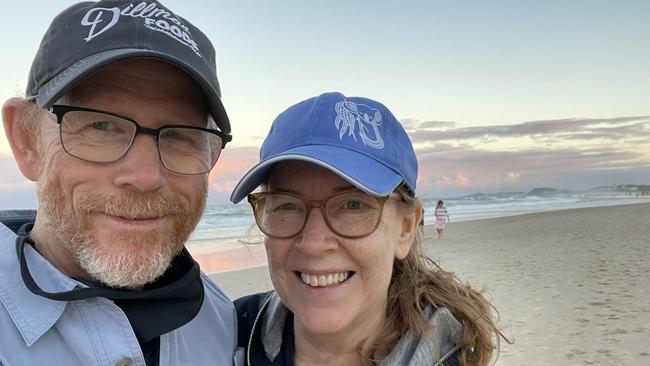 Hollywood director Ron Howard is enjoying filming on the Gold Coast Picture: Ron Howard