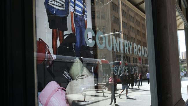 A Country Road flagship store is Sydney's CBD. Picture: Britta Campion