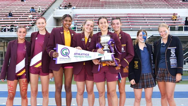 QGSSSA track and field championships at QSAC. Thursday September 14, 2023. Picture, John Gass