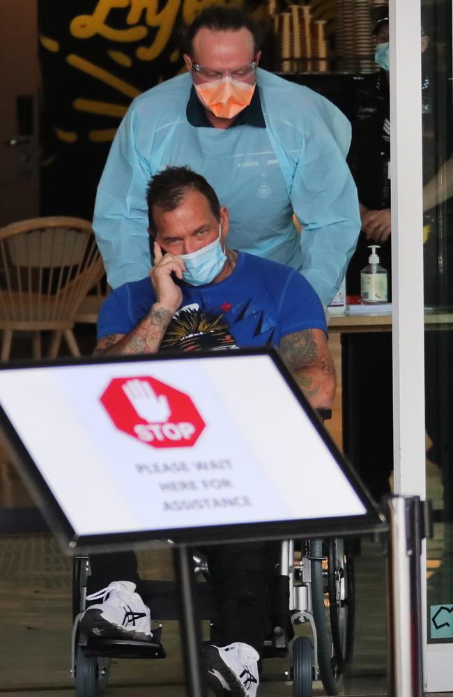 Shane Bowden was thrown into hotel quarantine on arrival in Queensland. Photo: Glenn Hampson