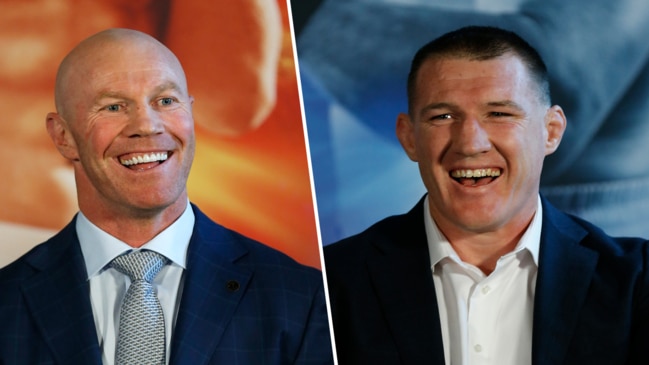 Barry Hall's TV star girlfriend labels Paul Gallen a 'd***head' before  their highly publicised fight