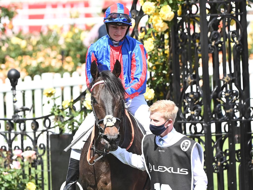 Jamie Kah rode Prince Of Arran to another Melbourne Cup third. Picture: Getty Images