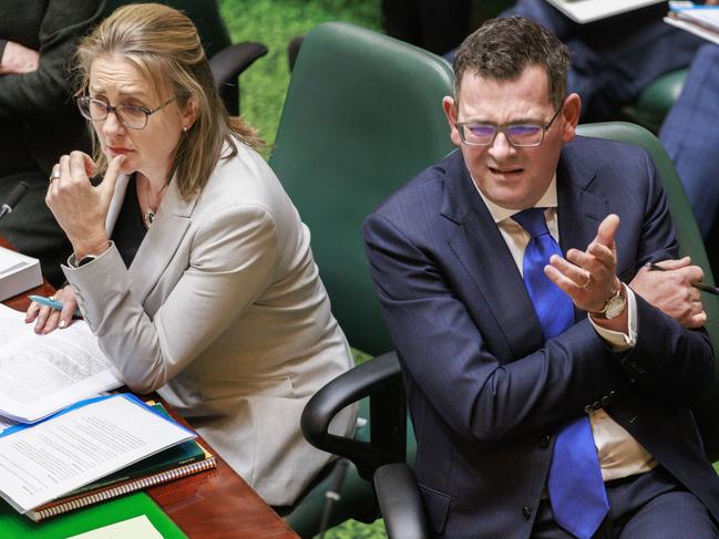 November this year will mark the Dan Andrews / Jacinta Allan government’s two years in power, this term, with two to go. Picture: David Geraghty