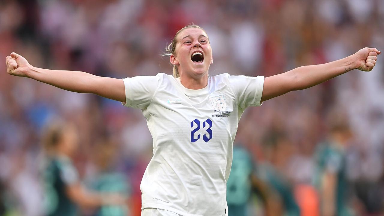 It’s finally coming home. (Photo by Harriet Lander/Getty Images)