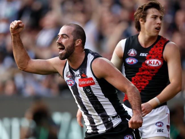 The Anzac Day clash between Collingwood and Essendon will also be protected. Photo: Michael Willson/AFL Media/Getty Images