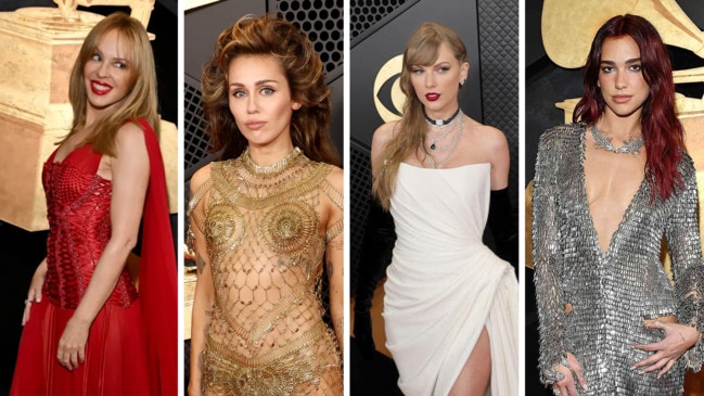 Grammys 2024: Taylor Swift, Miley Cyrus, Kylie Minogue and Dua Lipa stun on red carpet