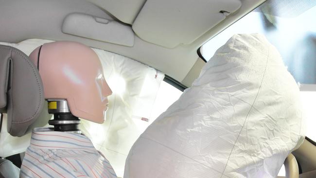 Check the car has a full complement of airbags. Picture: Supplied.