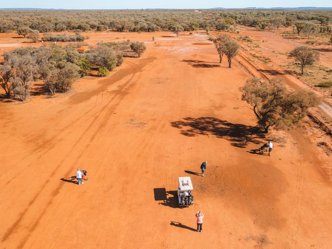 Outback Queensland Masters at the Quilpie Golf Club.