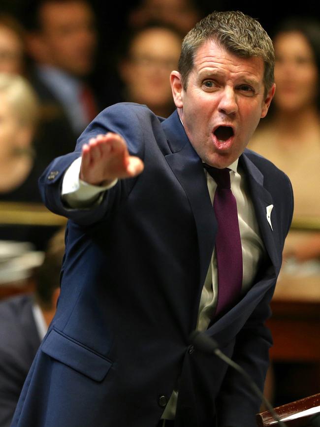 Mr Baird was quite vocal during today’s question time. Picture: Stephen Cooper