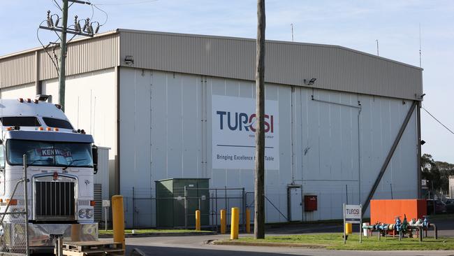 Exterior photos of Golden Farms factory site in Leather Street, Breakwater. Picture: Peter Ristevski