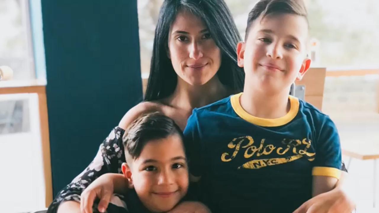 Jerome and Levi with their mother Roula Kertebani. Picture: Supplied