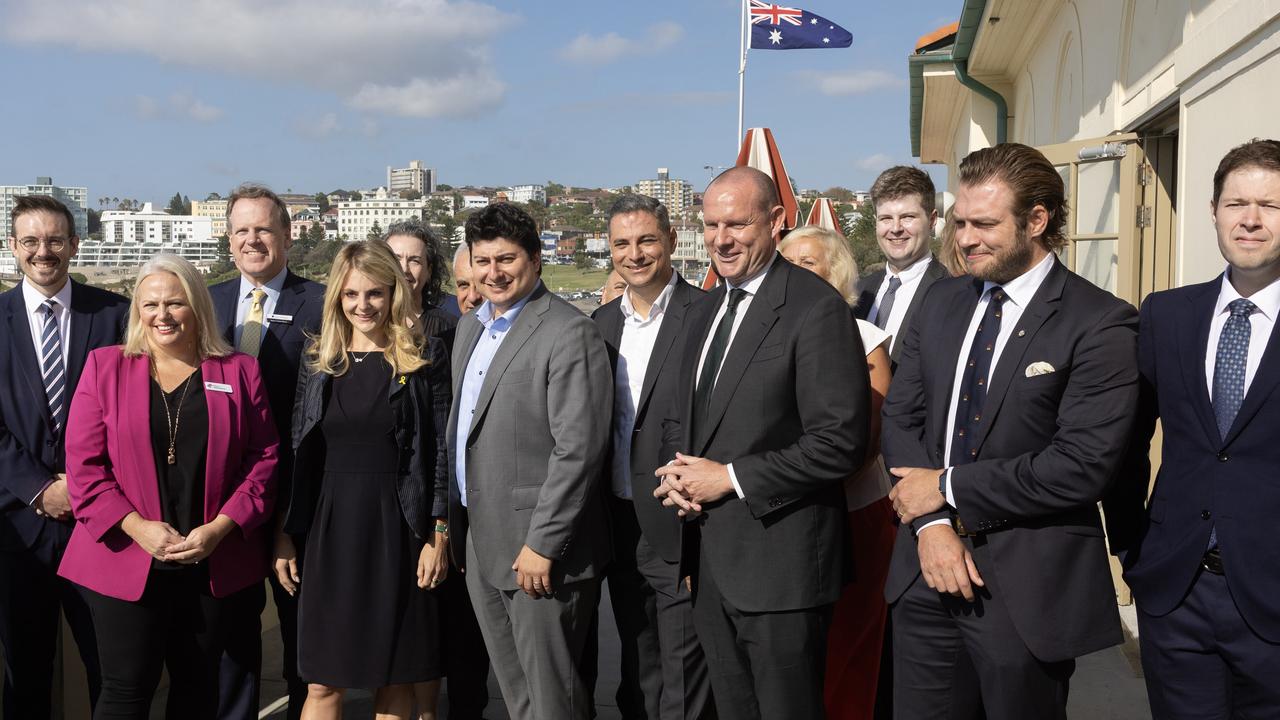 Officials held the meeting at Bondi on Thursday. Picture: Ted Lamb