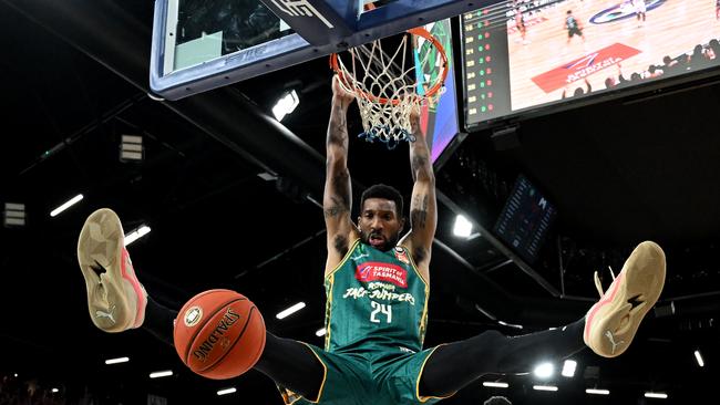 Marcus Lee continues to improve with every game he plays for the JackJumpers. (Photo by Steve Bell/Getty Images)