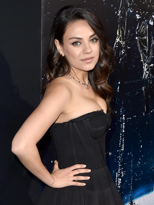 Mila Kunis gave birth to daughter Wyatt on October 1.