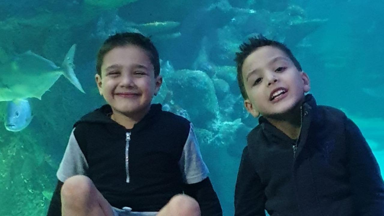 Xavier, 10, and Peter, 9, Abreu were killed in the horrific high speed car crash.