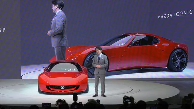 Masahiro Moro says the tiny concept is evidence of Mazda’s automotive passion.