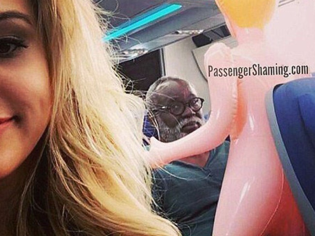 3. Are there even words? Picture: Passenger Shaming