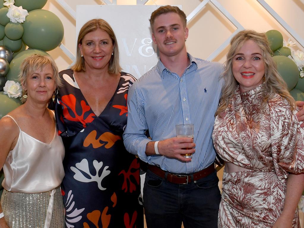 Kim Campbell, Susan Cooper, Luke McNee and Kylie McNee. Picture: Evan Morgan