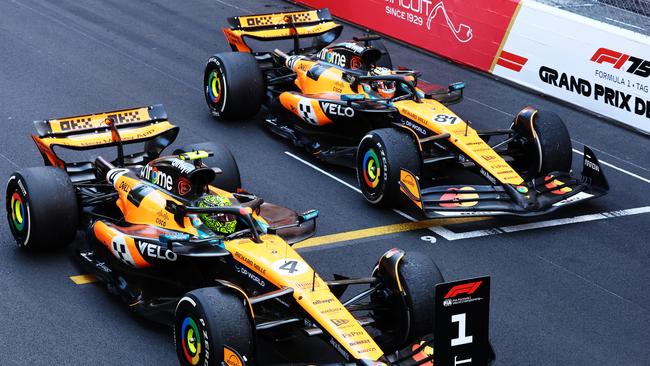 McLaren lead the drivers’ and constructors’ championships