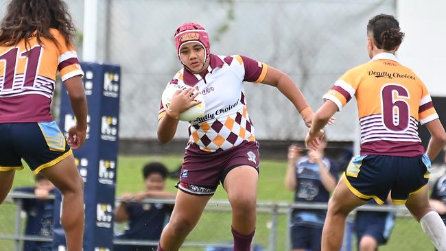 BBOB (Year 7): Keebra Park Vs Mabel Park Schoolboy rugby league grand final Tuesday August 20, 2024. Picture, John Gass