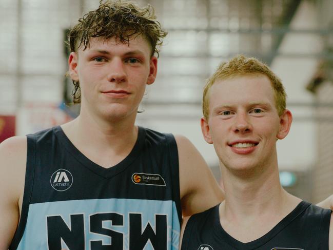 James O'Donnell and Josh Dent have formed a strong bond over the course of three national titles this year. Picture: Lara Sinclair