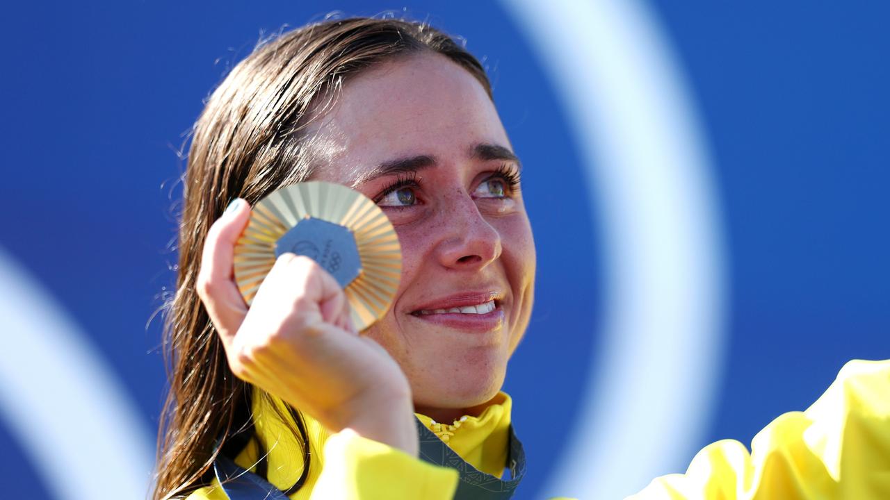 Gold medallist Noemie Fox of Team Australia. Photo by Alex Davidson/Getty Images