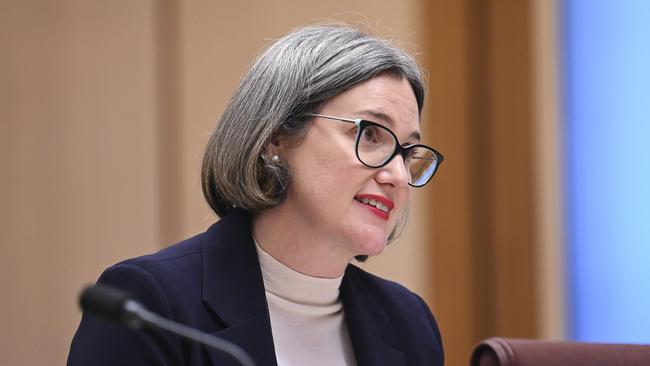 Coles chief executive Leah Weckert says Coles wants a return from the properties it owns. Picture: NewsWire / Martin Ollman