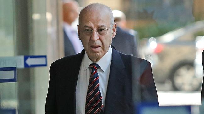 Former NSW Labor Minister Eddie Obeid. Picture: Richard Dobson