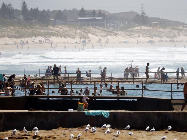 Beau Ryan loves going for a swim at Cronulla Beach. Picture: Sam Ruttyn