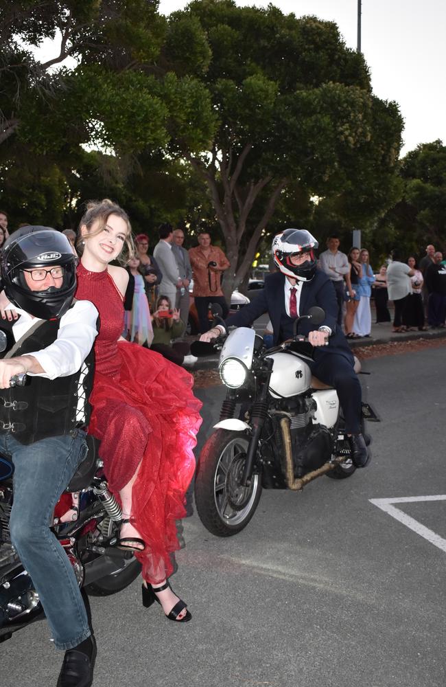 Lana Videroni and Jackson Martin-Blakey at Kawana Waters State College Year 12 formal 2024.