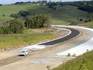 COMPLAINTS RECORDED: Ballina bypass construction work on the Pacific Highway near the Ross Lane interchange.