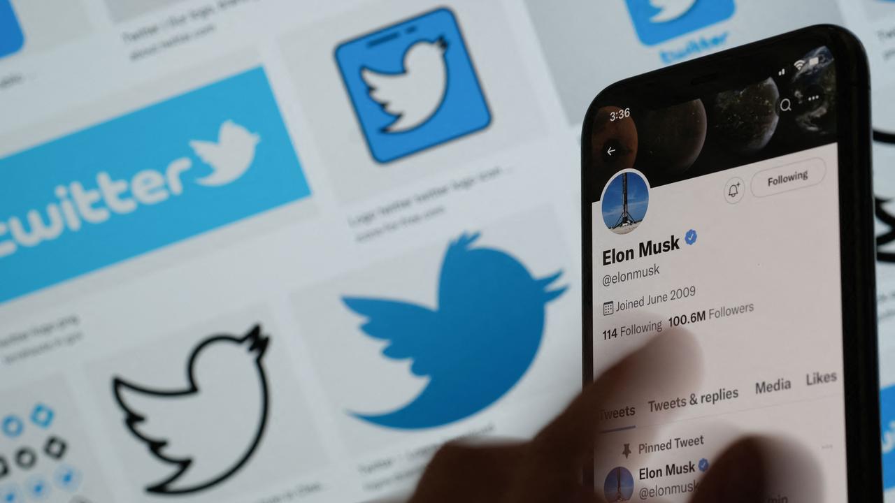 Twitter shares plunged after the announcement. Picture: Chris Delmas/AFP