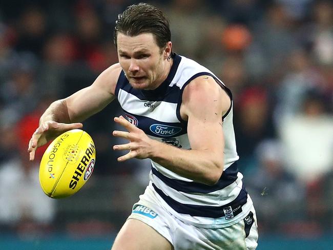 Patrick Dangerfield has been a monster in 2017. Picture: Getty Images