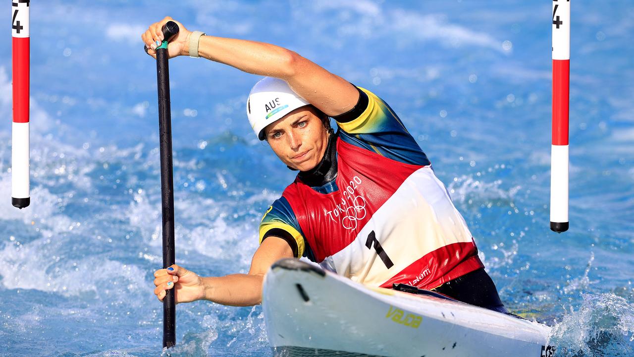 Jess Fox will compete for a second Olympic medal on Thursday. Picture: Adam Head