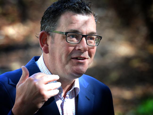 Victorian Premier Daniel Andrews said he hoped to provide updates on Sydney and Brisbane soon. Picture: NCA NewsWire / Andrew Henshaw