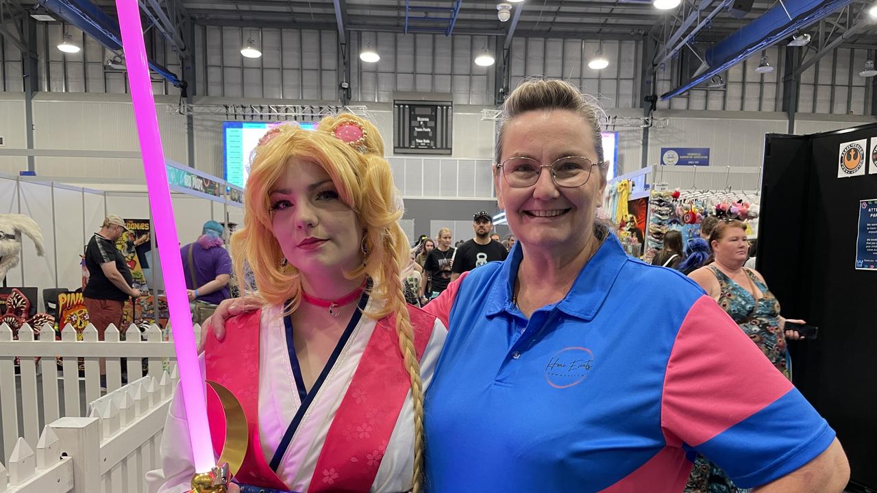Townsville Pop Fest 2023 organisers Hone Events' Tiffany and Bev Hone. Picture: Leighton Smith.