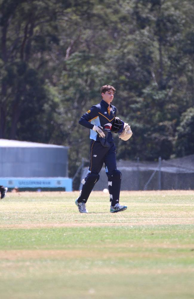 Jayden Draper. Taverners Qld Boys Under 17s action between Valley and Ipswich.