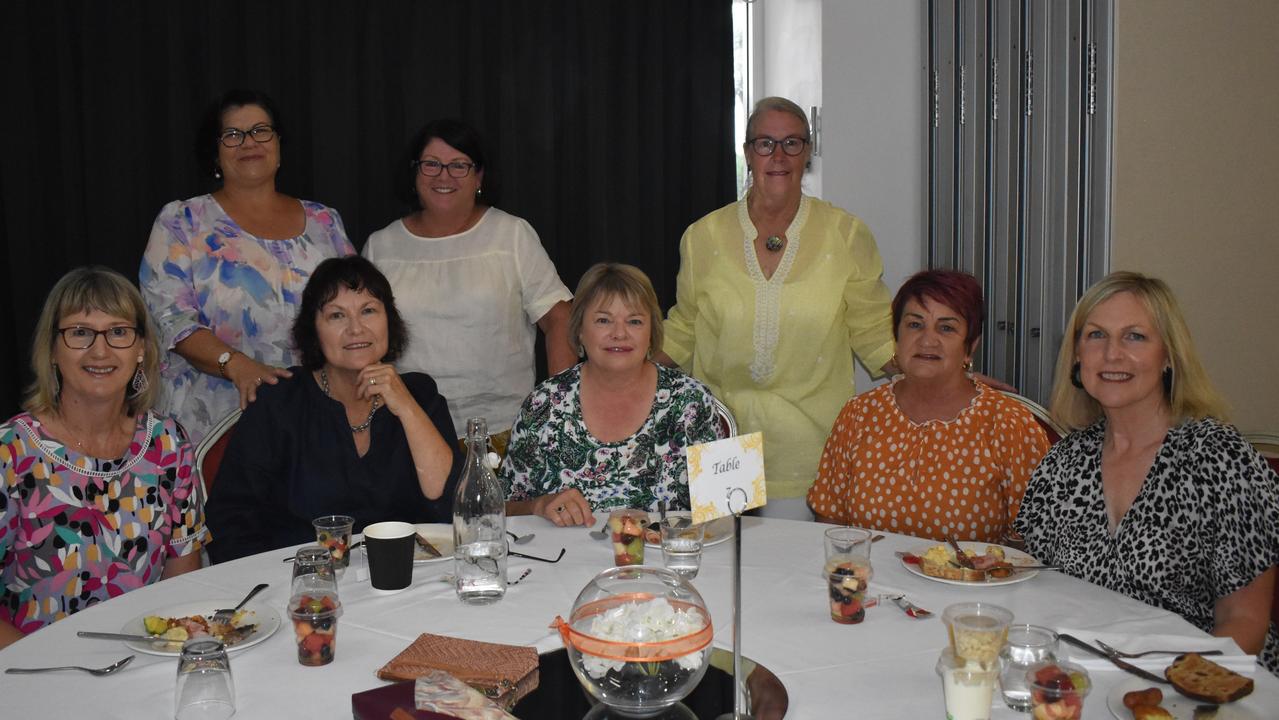 These ladies looking forward to a morning of fun, laughs and inspiration at Zonta Roma's International Women's Day Breakfast 2023. Picture: Chloe Cufflin.