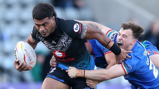 Taniela Sadrugu of Fiji. Picture: Getty Images