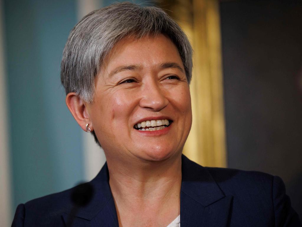 Australian Foreign Minister Penny Wong pictured during a visit to the US in August 2024. Picture: Ting Shen / AFP