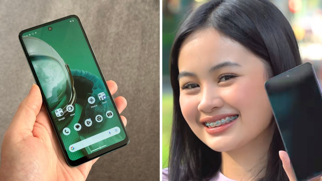These are the perfect phones made for growingHMD Pulse Pro. Picture: Tiktok/@The Real Mitz Chesca Supplied/Nick Broughall